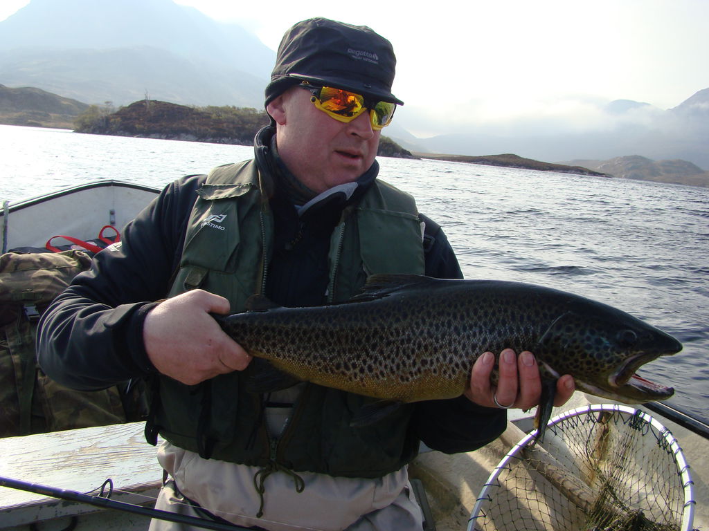 Fishing at Inverpolly